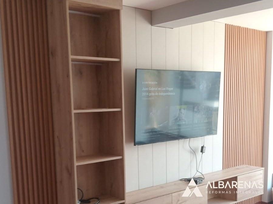 Living · mueble a medida con cava