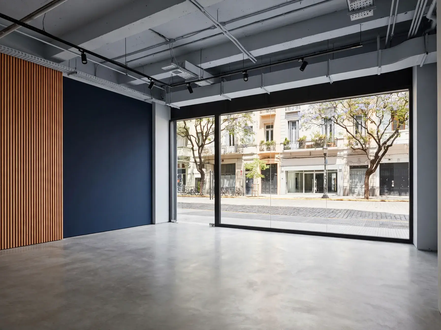 Obra completa de local comercial ejecutada por Albarenas en Buenos Aires